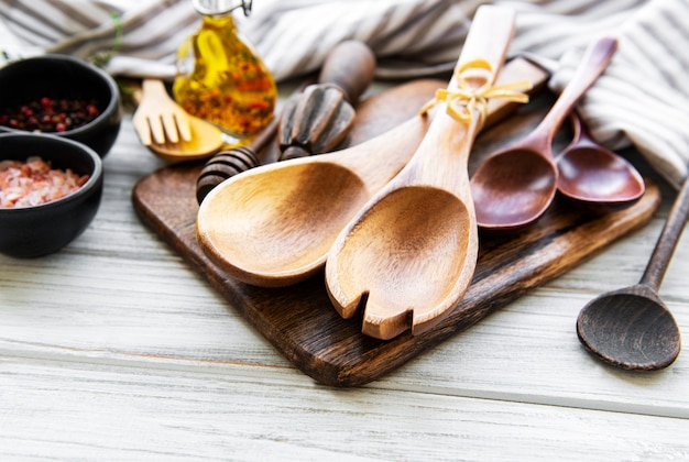 Assorted cooking utensils
